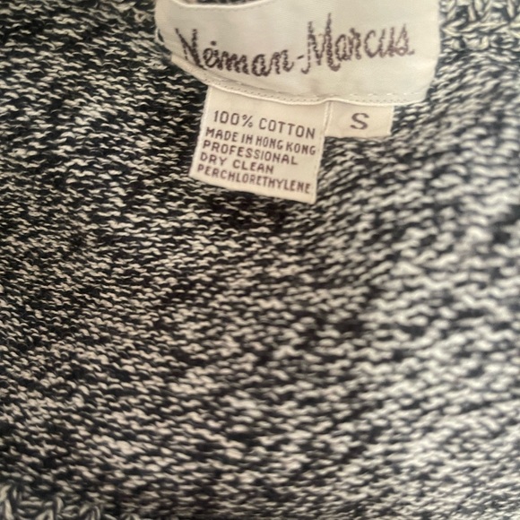 Neiman Marcus Gray Cotton Skirt - Picture 2 of 4